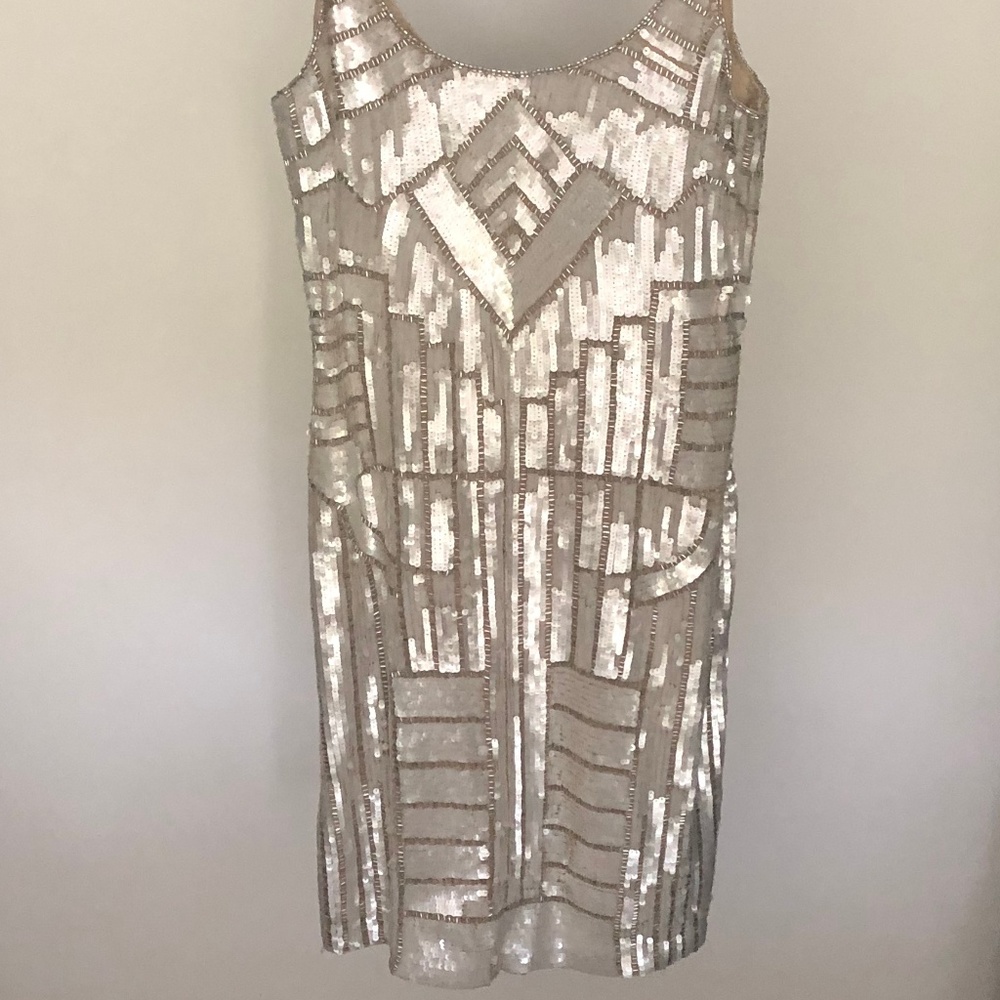 Adrianna Papell Sequin Dress Size 2